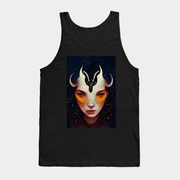 Capricorn Tank Top by DrSoed